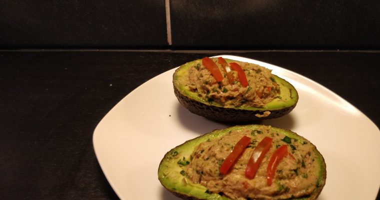 Tuna Stuffed Avocado