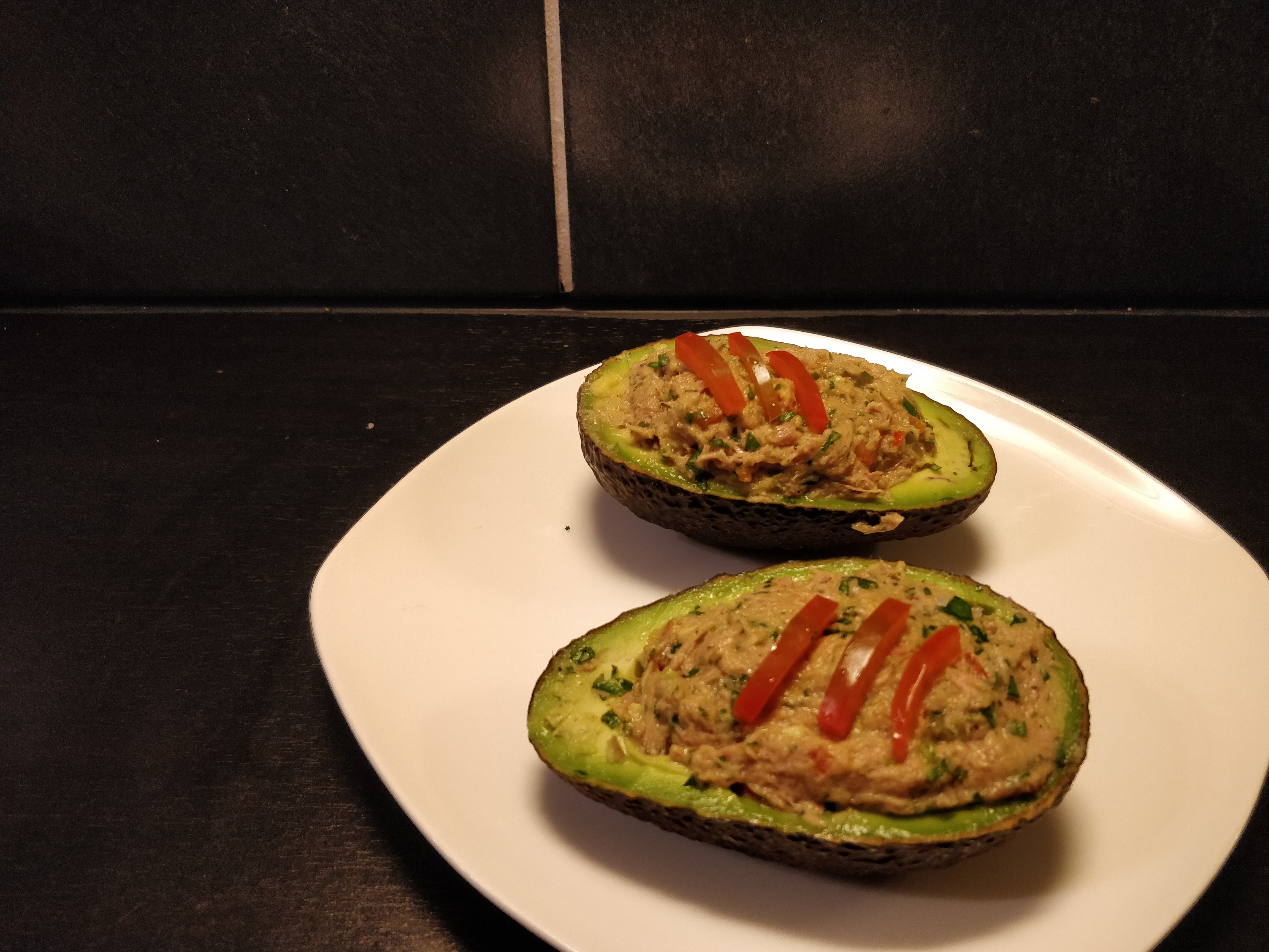 Tuna Stuffed Avocado